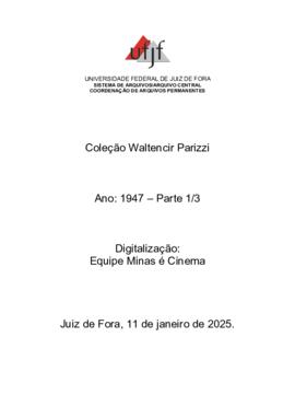 Folhetos 1947 parte 1